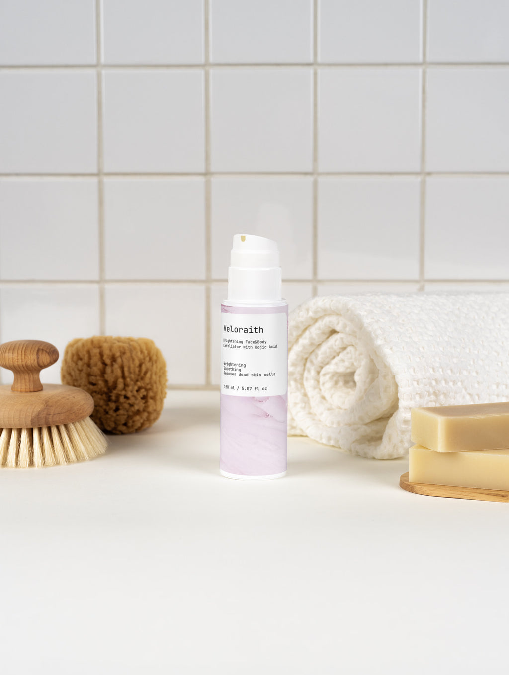 Brightening Face&Body Exfoliator with Kojic Acid
